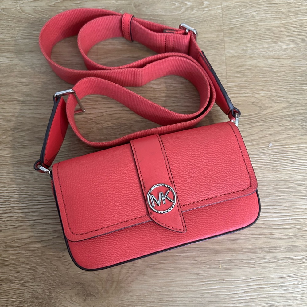 Michael Kors Vibrant Red Crossbody Bag